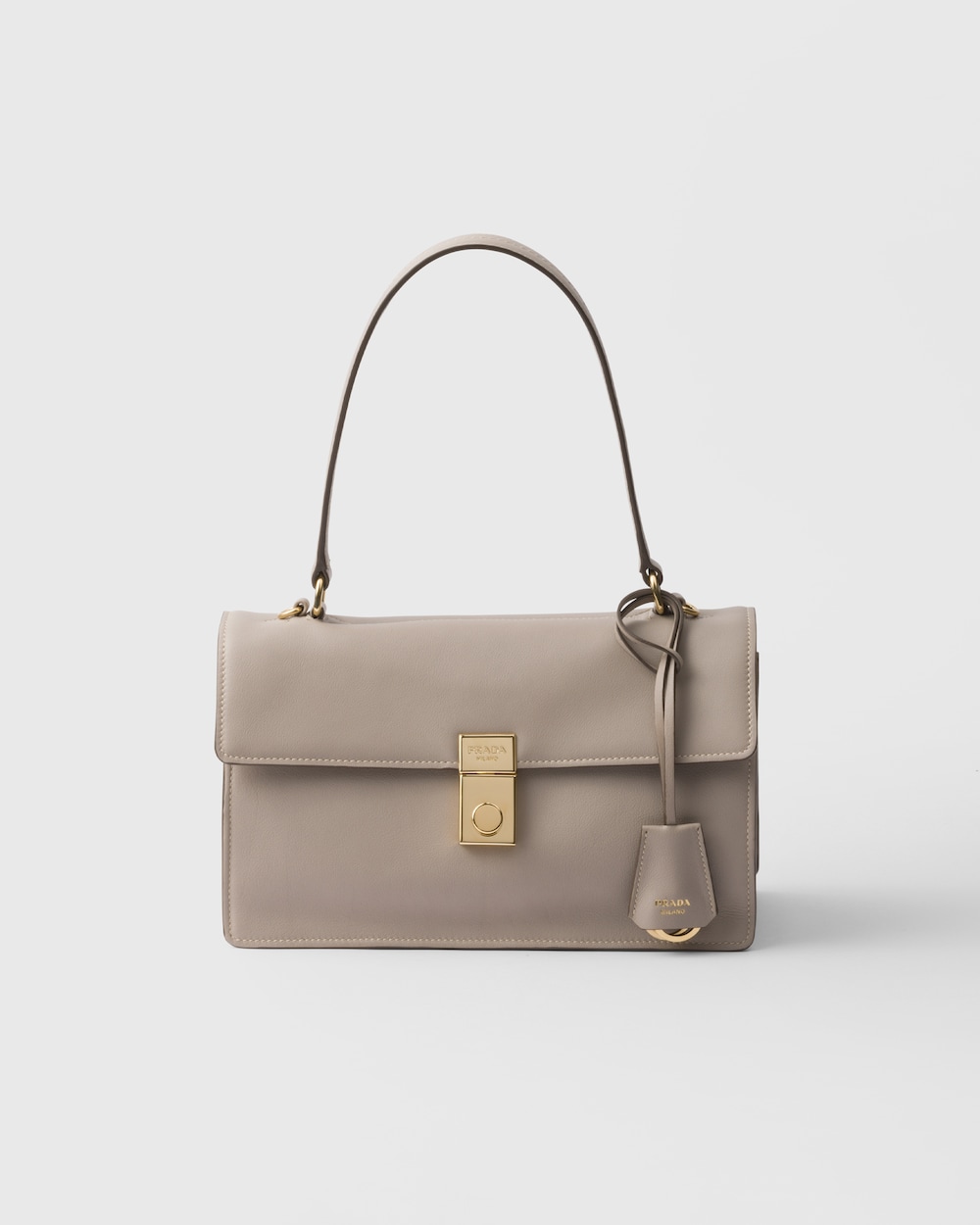 Prada Soft Sound Medium Leather Shoulder Bag - Image 1